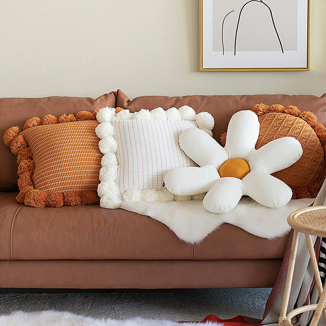Cozy Up Your Home: Adding Pom Poms and Tassels to Blankets and Pillows —  Apricot Polkadot