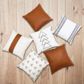 Boho Throw Pillow Covers for Couch and Bed Set of 6