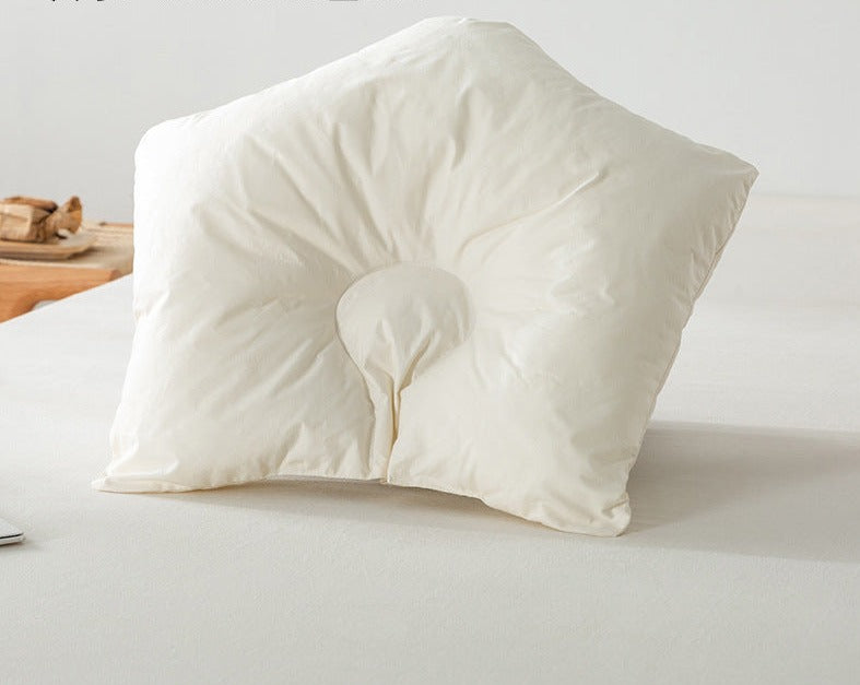 soft throw pillows 100% cotton non-fluorescent pillow