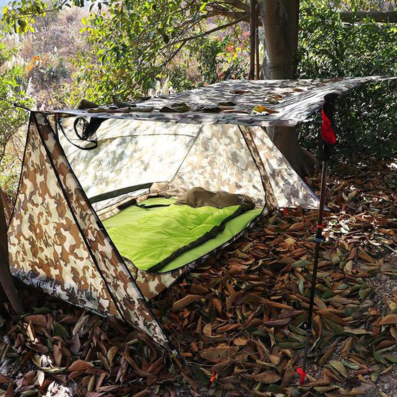 Whitehills Camouflage 1 Person Tent for Outdoor Camping Hiking Backpacking Tent