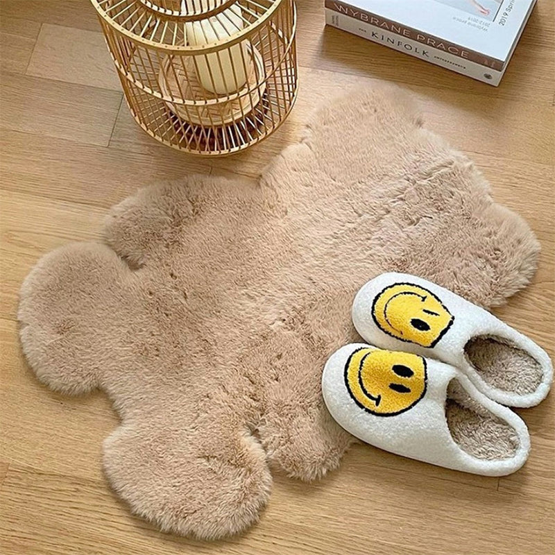 Cute Fuzzy Bear Rugs