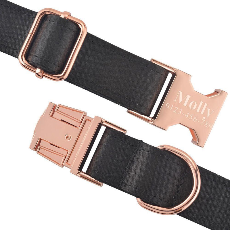 Rose Gold Personalized Collar & Set