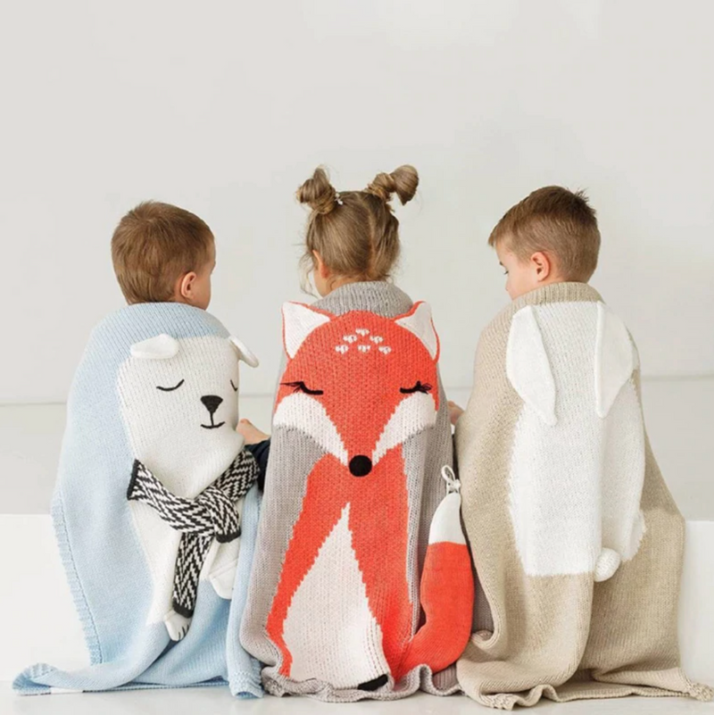 Little Ones Animal Blanket