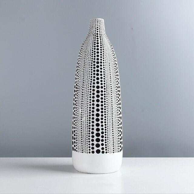 Dots in Abstract Vase
