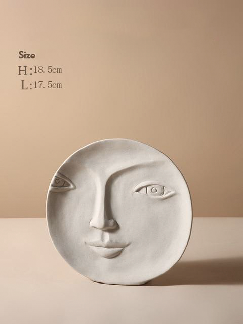 Linnea - Nordic Ceramic Face Vase