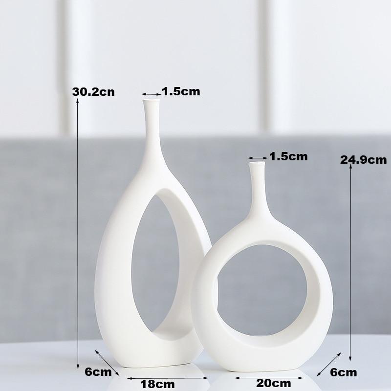 Wilma - Nordic Ceramic Flower Vase