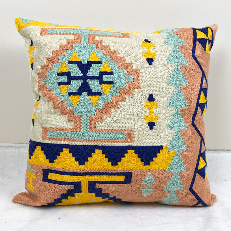 Home Decorative Embroidered Cushion Cover