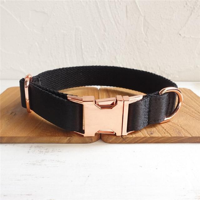Rose Gold Personalized Collar & Set