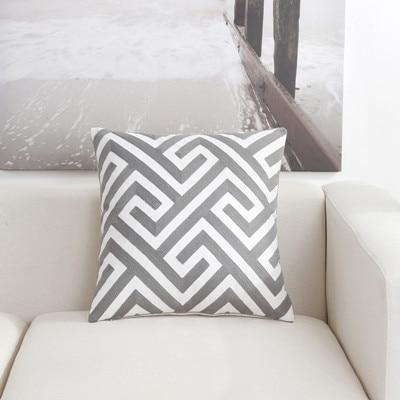 Zig Zag Embroidered Pillow Covers