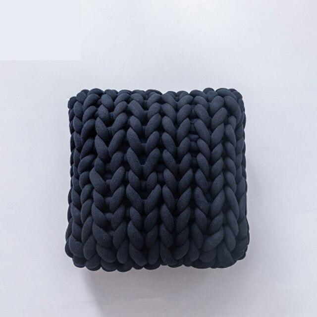 Bumbly Braided Pillows