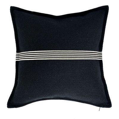 Noire Striped Pillow Covers