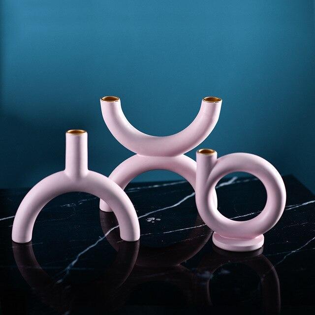 Chase Curved Candle Holders