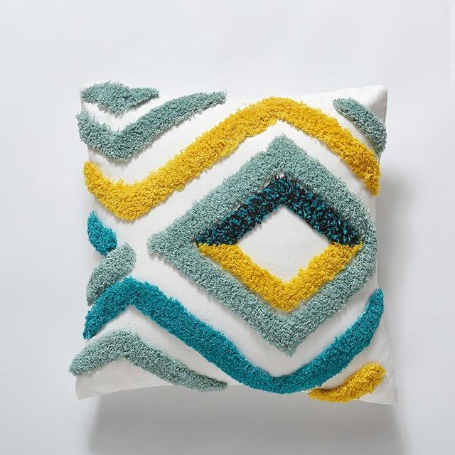 Anton Abstract in Texture Pillow Covers