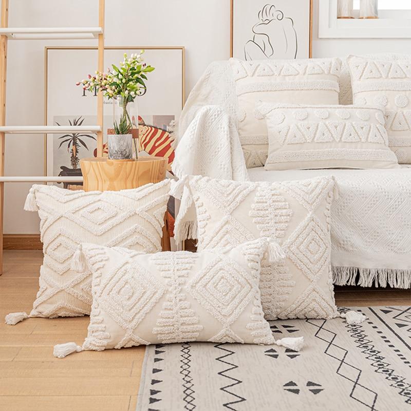 Textured Linen Jimena Pillows