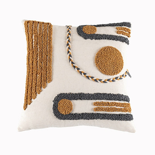 Boho Style Cushion Cover Cotton pillow cover for Home decoration