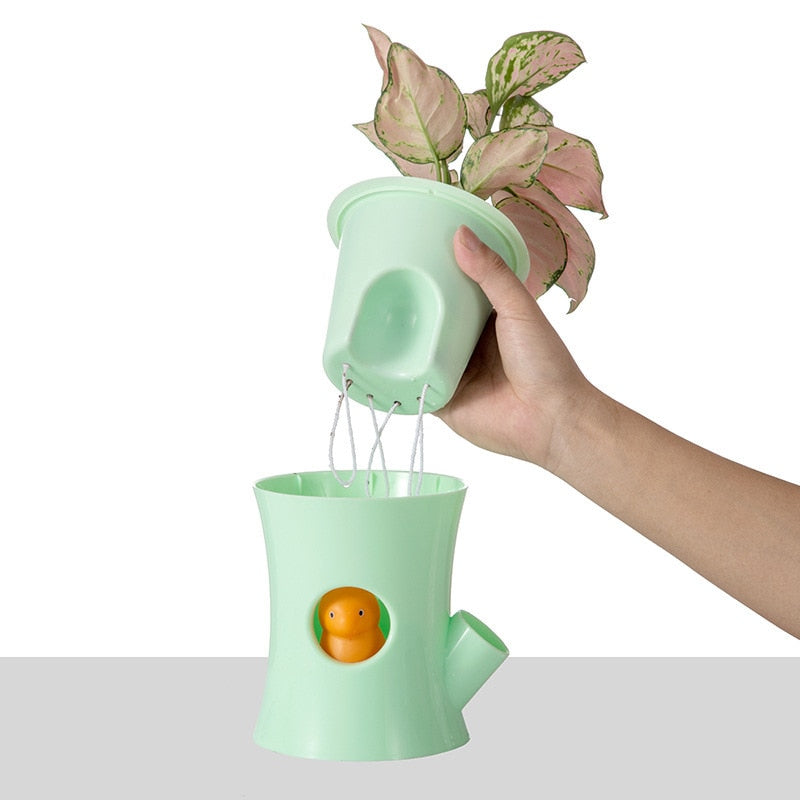 Squirrel Automatic Water-absorbing Lazy Flower Pots