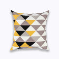 Triangles in Emnbroidery Pillow Covers