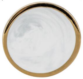 Marble + Gold Coasters