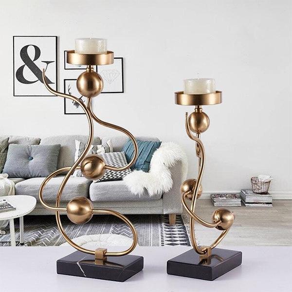 Twisted Light Candle Holders